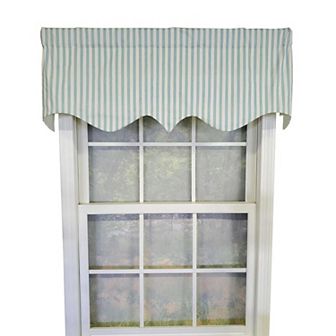Candy Stripe Regal 3" Rod Pocket Lining Luxurious And Elegant Window Treatment Valance