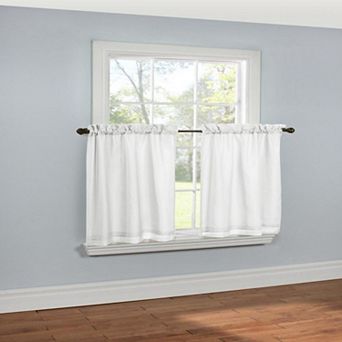 Thermal Barrier Curtains And Window Rod Pocket Curtain Tiers Pair Each
