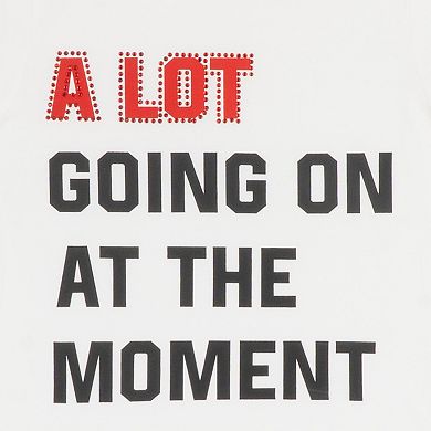 Girls 7-12 Tween Diva 2-Pc. "A Lot Going On" Graphic Tee & Cargo Pants Set