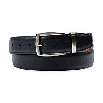 Men's Sonoma Goods For Life® Reversible Leather Pebble Grain Dress Belt