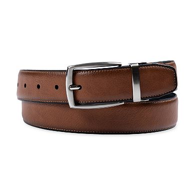 Men's Sonoma Goods For Life® Reversible Leather Pebble Grain Dress Belt