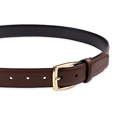 Men's Sonoma Goods For Life® Leather Pebble Grain Dress Belt