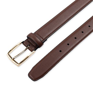 Men's Sonoma Goods For Life® Leather Pebble Grain Dress Belt