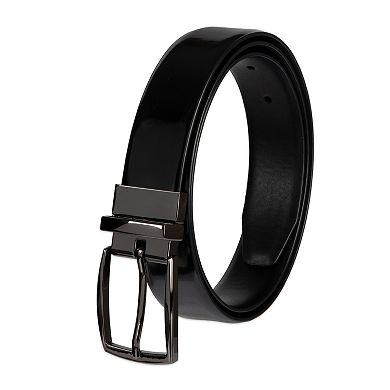 Men's Sonoma Goods For Life® Two-In-One Reversible Monochromatic Dress Belt