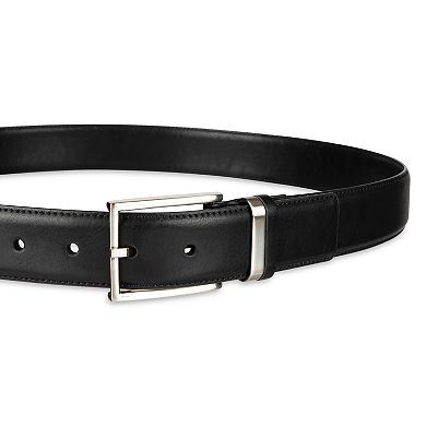 Men's Sonoma Goods For Life® Mixed Media Metal Loop Dress Belt