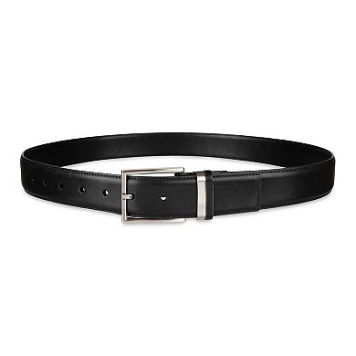 Men's Sonoma Goods For Life® Mixed Media Metal Loop Dress Belt