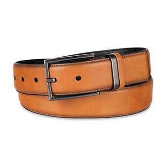 Men's Sonoma Goods For Life® Mixed Media Metal Loop Dress Belt