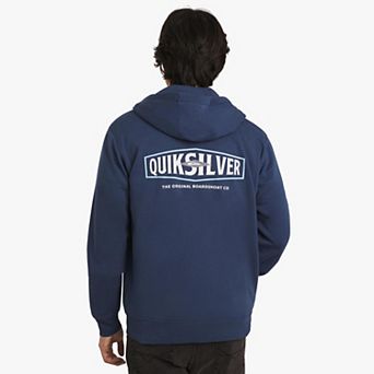 Men's Quiksilver Alley Zip-Up Fleece Hoodie