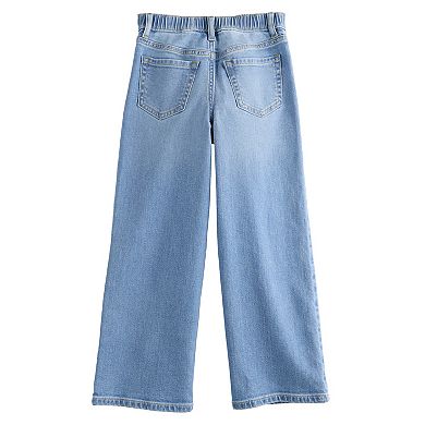 Girls 4-12 Jumping Beans® High Rise Wide Leg Jeans
