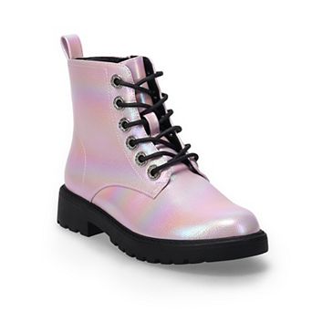 Sonoma Goods For Life® Combat Boot Girls Lace-Up Ankle Boots