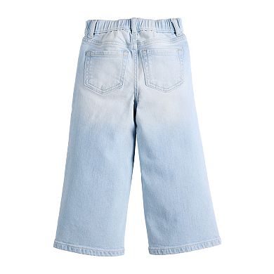 Baby & Toddler Girls Jumping Beans® High Rise Wide Leg Jeans