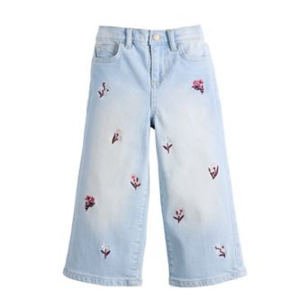 Baby & Toddler Girls Jumping Beans® High Rise Wide Leg Jeans