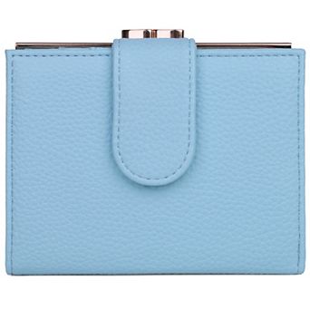 Julia Buxton Pebble Faux Leather Lexington Wallet