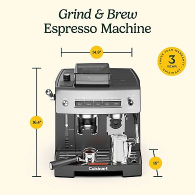 Cuisinart® Grind & Brew Espresso Bar™ Machine