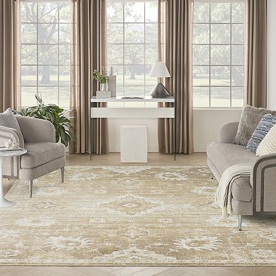 Nourison Astra Vintage Distressed Washable Indoor Area Rug