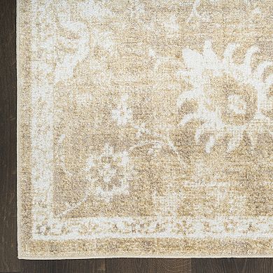 Nourison Astra Vintage Distressed Washable Indoor Area Rug