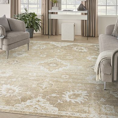 Nourison Astra Vintage Distressed Washable Indoor Area Rug