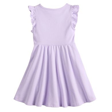 Disney's Frozen Elsa Girls 4-12 Flutter Sleeve Dress by Jumping Beans®