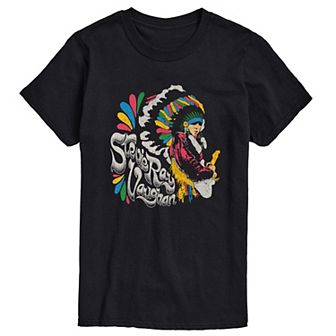 Big & Tall Stevie Ray Vaughan Color Pop Graphic Tee