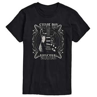 Big & Tall Stevie Ray Vaughan Guitar Graphic Tee