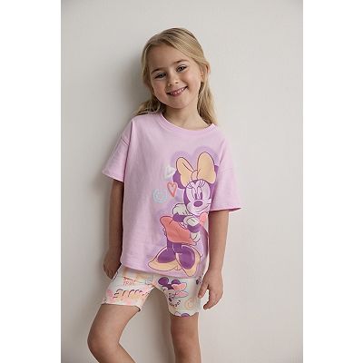 Disney's Minnie Mouse Baby & Toddler Oversized Tee & Bike Shorts Set by Jumping Beans®