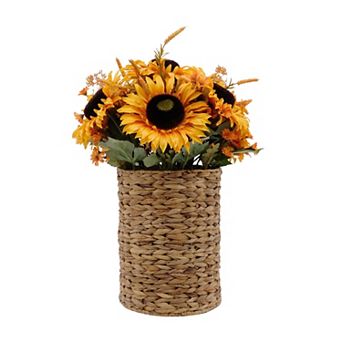 Everyday Decor Oversized Artificial Sunflower Arrangement