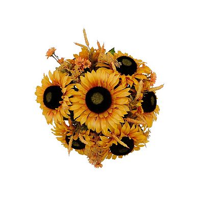 Everyday Decor Oversized Artificial Sunflower Arrangement
