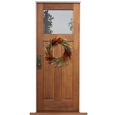Sonoma Goods For Life®® Tri Color Artificial Grasses Wreath