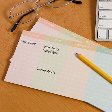 Pulsar Weekly Planner Pad 11" x 4" Notepad