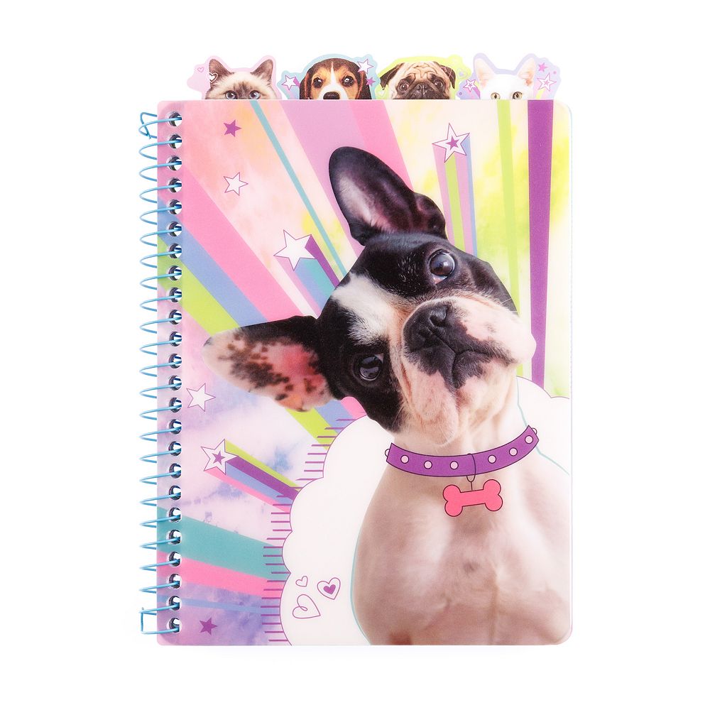 Pulsar Notebook Hanging Tabbed Poly Notebook - Styles May Vary