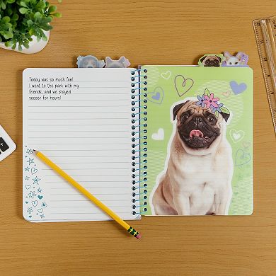 Pulsar Notebook Hanging Tabbed Poly Notebook - Styles May Vary