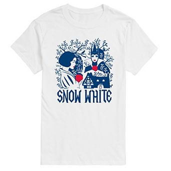 Disney's Snow White Big & Tall Apple Floral Graphic Tee