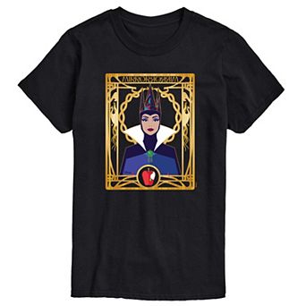 Disney's Snow White Evil Queen Men's Mirror Mirror Evil Graphic Tee