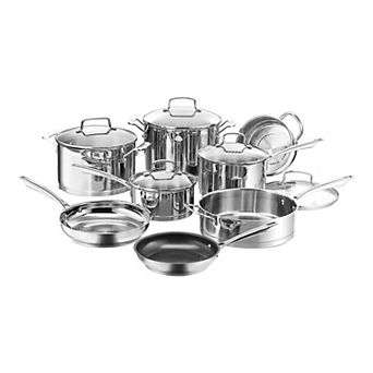 Cuisinart® 13 pc Professional Nonstick Stainless Steel Cookware Set