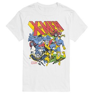 Big & Tall Marvel X-Men Group Retro Graphic Tee