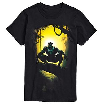 Big & Tall Marvel Black Panther Wakanda Jungle Graphic Tee