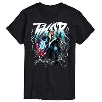Big & Tall Marvel Thor Lightning Graphic Tee