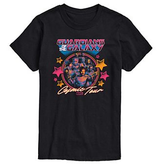 Big & Tall Marvel Guardians Of The Galaxy Cosmic Tour Graphic Tee