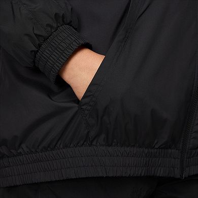 Plus Size Nike Sportswear Classic Woven Loose UV Hooded Jacket