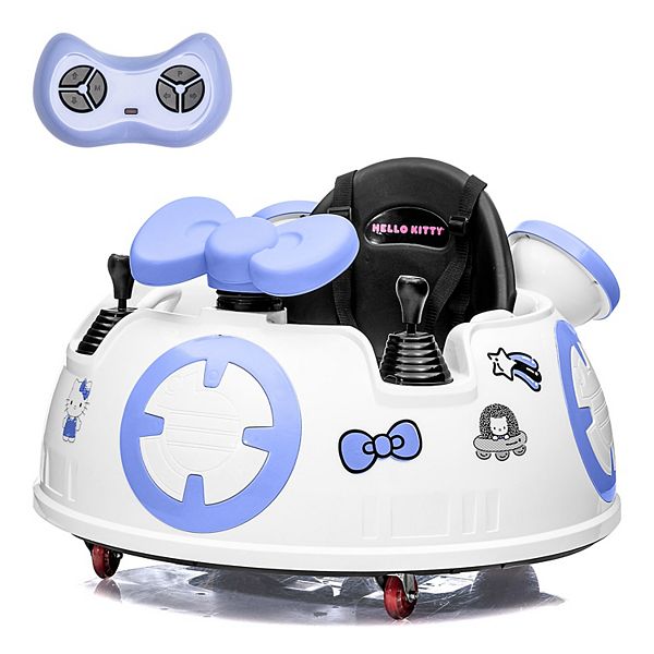 Kool Karz Playground 6V Hello Kitty Space Explorer Bumper Car with