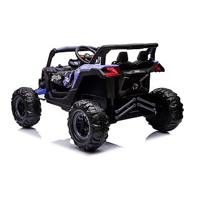Kool Karz Playground 12V Kuromi Advent UTV 1-Seat Toy Car with Remote Control