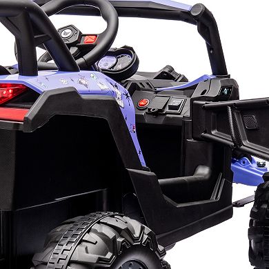 Kool Karz Playground 12V Kuromi Advent UTV 1-Seat Toy Car with Remote Control
