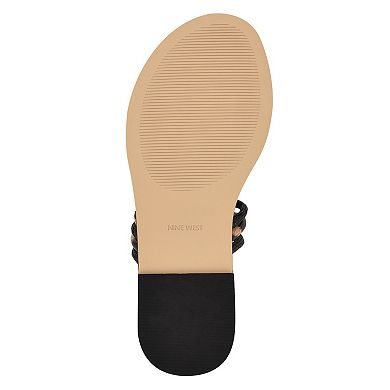 Nine West Dashin Women's Slip-On Strappy Sandals