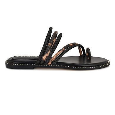 Nine West Dashin Women's Slip-On Strappy Sandals