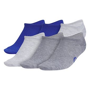 Boys adidas Superlite Classic 6 pk No-Show Socks