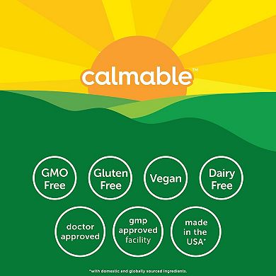 Calmable® Stress Relief Aid for Seniors Capsules - Stress Relief - 60 Capsules