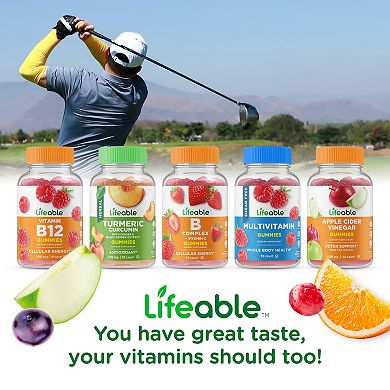 Lifeable® Beet Root Vitamin 500 mg Gummies - Blood Circulation - 60 Gummies