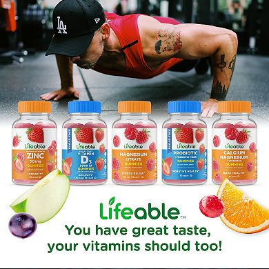 Lifeable® Sugar Free Multivitamin for Men Gummies - Immunity, Digestion, Bones - 60 Gummies