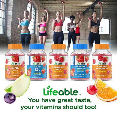 Lifeable® Sugar Free Multivitamin for Women Gummies - Immunity, Digestion, Bones - 60 Gummies