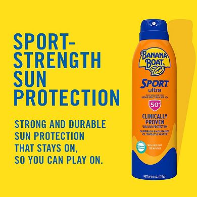 Banana Boat® SPF 50 6-oz. Sport Ultra Clear Spray Sunscreen Broad Spectrum